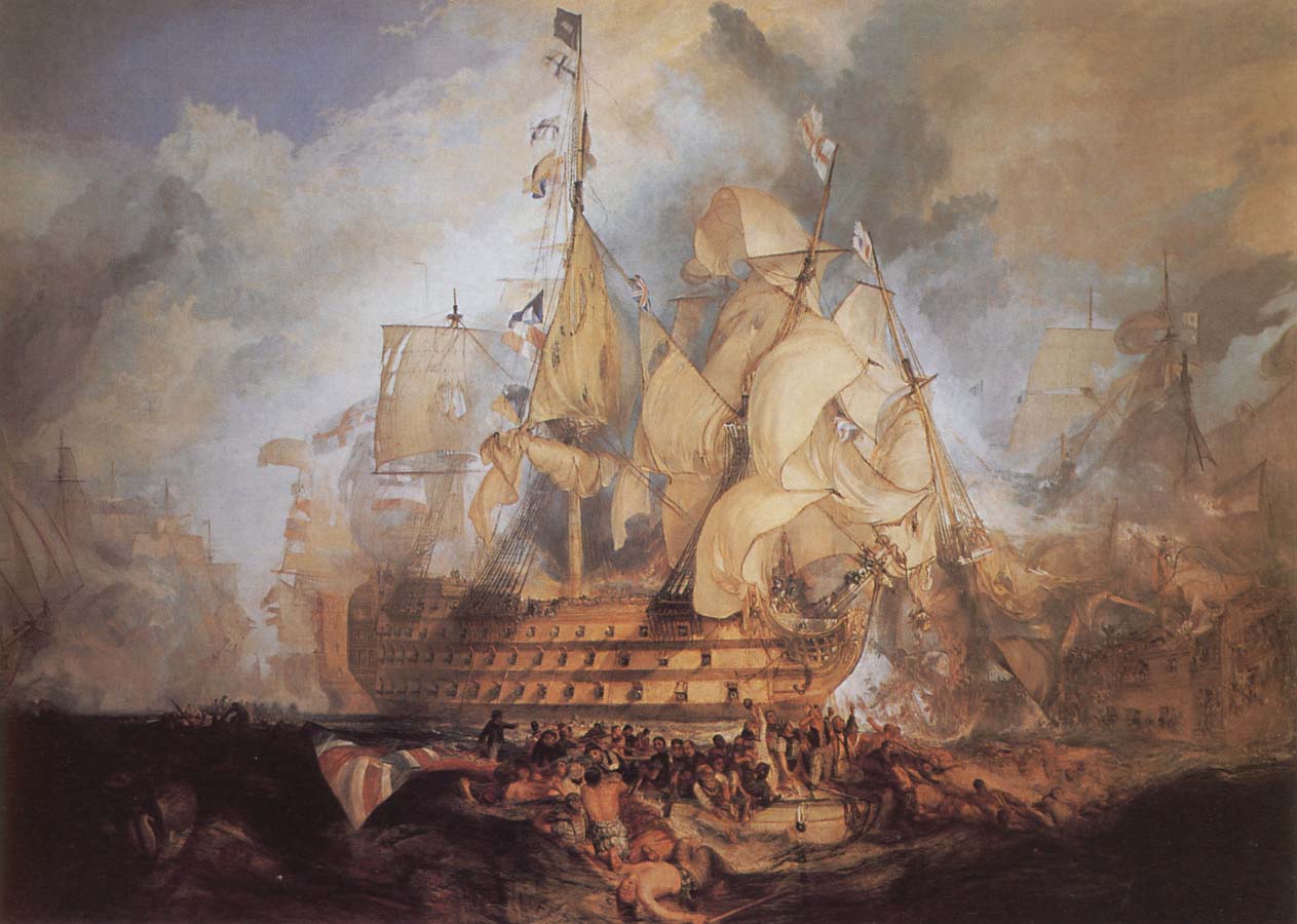 J.M.W. Turner The Battle of Trafalgar